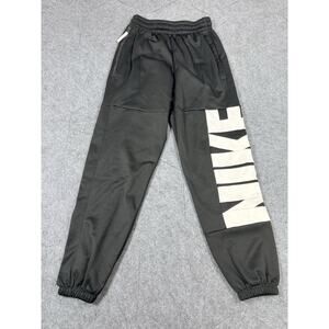 Nike Therma-FIT Jogger Sweatpants Men’s Small Black Big Logo Athletic